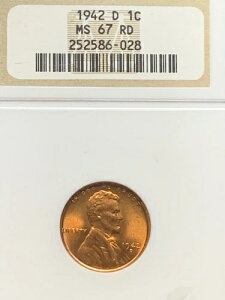 1942-D NGC MS67 ���b�h WDDO-6 ����� WDDR-6 �ō��i��?