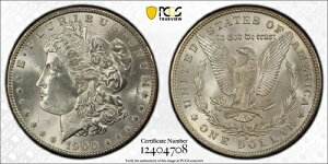 1900-O �����K���E�_���[ 1�h�� PCGS MS64 VAM 15 �_�u���X�^�[ �g�b�v100 �g�D���[�r���[ (D247)
