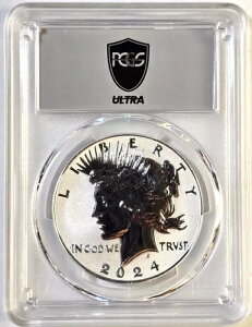 2024-S �s�[�X�V���o�[�h���i2���g���o�[�X�v���[�t�Z�b�g�jPR70 FS PCGS Ultra