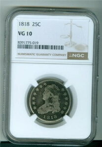 �A�����J 1818�N �L���b�v�h�o�X�g �V���o�[�N�H�[�^�[ NGC VG-10