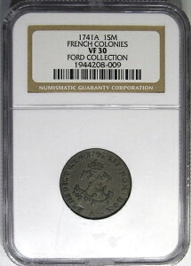1741-A 1 ��t�����X�A���n NGC VF30 EX. �W�����EJ�E�t�H�[�h�E�W���j�A ~ �N���X�e�B�[�E�I���W�i��!