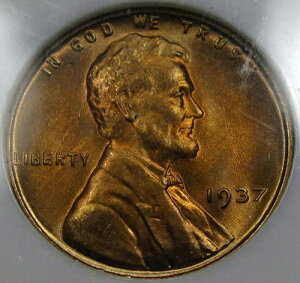1937 �����J�[�� �Z���g NGC MS-67 RD... �قڊ����A�������R�C���A�ƂĂ��f���炵��!!