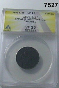 1806�N �n�[�t�Z���g ANACS�F�� VF25 �_���[�W���� �X���[��6 �X�e���Ȃ� #7527