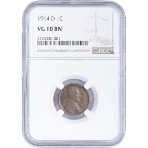 1914-D �����J�[�� �Z���g NGC VG 10 BN