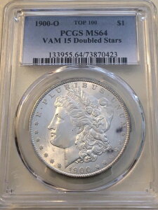 1900-O PCGS MS64 VAM 15 �_�u���X�^�[ �����K����� �g�b�v100 VAM �N���b�V��