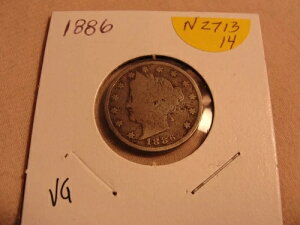 1886�N �A�����J���O�� ���R�̏��_�� V���j�b�P�� �L�[�R�C�� A3084-85