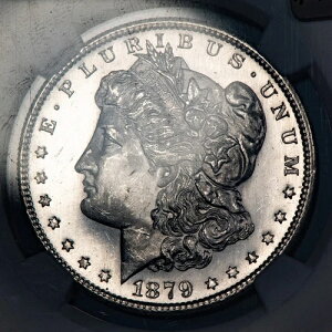 1879-S 1�h�������K���E�_���[ - PQ�X�^�[�N�I���e�B�E�N���C�W�[�_�C�|���b�V�� - NGC MS 64 - Z1655