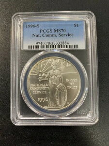 1996�N�R�~���j�e�B�T�[�r�X�L�O�h�� PCGS MS-70 - ������ - $1