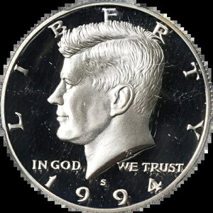 1994-S �P�l�f�B �n�[�t�_���[ �V���o�[ �v���[�t PCGS PR70DCAM �f���炵���O��