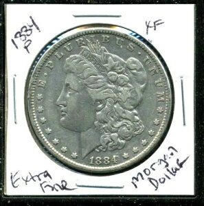 1884�N P XF �����K���h�� 100�Z���g �ɏ�i 90% �ǎ� �č��� �V���o�[ US$1 �R�C�� #3419