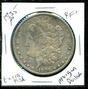 1885�N P XF �����K���h�� 100�Z���g �ɏ�i 90% �ǎ� �č��� �V���o�[ US$1 �R�C�� #4170
