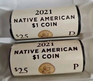 2021 P & D $1 �l�C�e�B�u�A�����J�� �T�J�K�E�B�A �t�� $25 ���[���i�č������ǔ��s�j