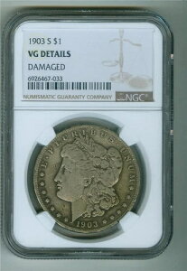 �č� 1903-S �����K���E�_���[ NGC VG �ڍהj��