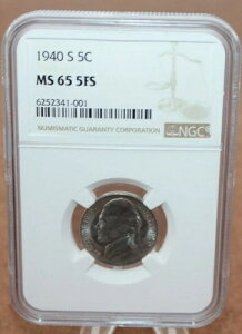 1940-S �j�b�P�� NGC MS65 5FS [092WEJ]