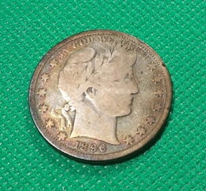 1896�N (P) �o�[�o�[ �n�[�t �_���[ VG - LOW MTG - �\�ʂ̕ϐF - �ʐ^�Q�� #1185