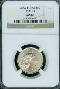 2007 P �A�C�_�z �N�H�[�^�[ NGC MS68 SMS ���[�|�b�v ���A�B