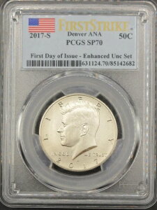 2017-S �P�l�f�B �n�[�t PCGS SP70 �G���n���X UNC �Z�b�g FDOI �f���o�[ ANA �t�@�[�X�g�X�g���C�N L#717