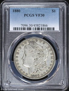 1880-P 1�h�� �����K����� PCGS VF 30