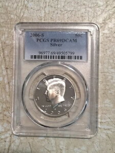 2006 S 50c �V���o�[ PCGSPR69 DCAM �P�l�f�B ���g�[������ PRO �����z����