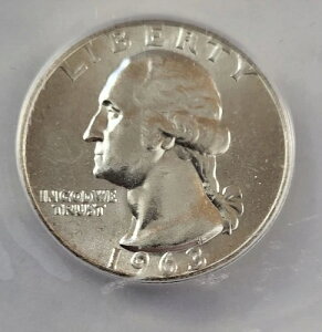 1963�N P ���V���g�� �N�H�[�^�[ 25�Z���g DDO FS-101 �_�C 1 ANACS MS65 - �t�B���f���t�B�A������ -