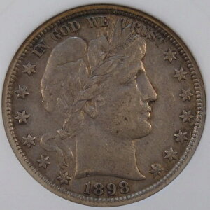 1898�N�� �o�[�o�[�n�[�t�h�� 50�Z���g ANACS�F�� XF40 �I�[���h�X���[���z���_�[