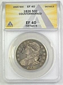 1826�N �o�X�g�n�[�t�h�� .50�Z���g ANACS XF 40 �ڍ�