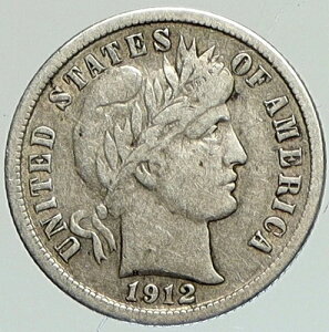 1912�N P�A�����J���� �V���o�[ ���o�e�B �o�[�o�[ �A���e�B�[�N �I�[���h DIME �R�C�� i112119-