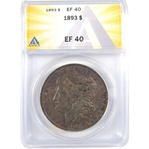 1893�N �����K���E�_���[ EF 40 ANACS 1�h����� SKU:I18650