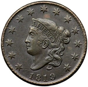 1819�N N-8 R-1 Sm ���t ���[�h�G�b�W�H �}�g�����܂��̓R���l�b�g�w�b�h ���[�W�Z���g�R�C�� 1�Z���g