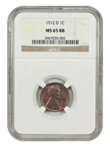 1912-D 1C NGC MS65RB - �����J�[���E�Z���g�i���ʏ����F�j - �ǎ�D�~���g���s