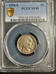 1926-S �o�b�t�@���[�j�b�P�� * PCGS XF40 * �L�[�f�[�g * ���s���� 970,000��