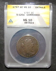 1797�N �h���[�v�o�X�g ���[�W�Z���g S-120a ANACS VG 10 �ڍ�