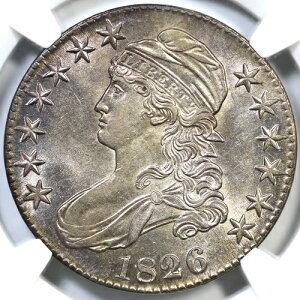 1826 O-120a R4 NGC MS61 �L���b�v�h�o�X�g�n�[�t�_���[