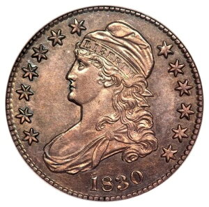 1830 O-103 ���^0�L���b�v�h�����A���������� 50C NGC MS62