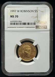 1997-W 5�h�� �W���b�L�[�E���r���\���L�O���� NGC MS70 �p�[�t�F�N�g�O���[�h