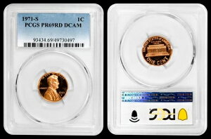 1971-S �����J�[�� �Z���g PCGS PR69RD DCAM - POP 62/0!! �����荂���O���[�h�̂��̂͂���܂���!