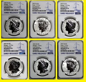 2022�N ���[�K�����s�[�X�h�� 6���Z�b�g NGC RV PF 70 �A�[���[�����[�X ���s �~���g3.5k