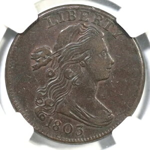1803 S-250 R-3 NGC XF 40 Sm ���t Sm Frac �h���[�v �o�X�g ���[�W �Z���g �R�C�� 1c