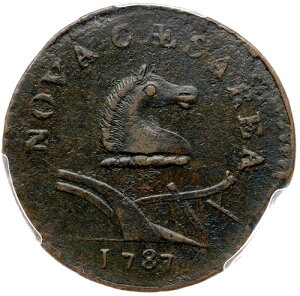 1787 M 38-Z R-4 PCGS AU �f�B�e�[�� �|�j�[�w�b�h �j���[�W���[�W�[ �R���j�A�����R�C��-