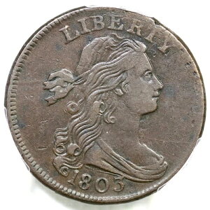 1803 S-244 R-4 PCGS VF 30 Sm ���t�ASm Frac �h���[�v �o�X�g ���[�W �Z���g �R�C�� 1c