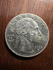 ** ���A ** In Cod We Trust Error Coin 2023 P���V���g���N�H�[�^�[�R�C��-