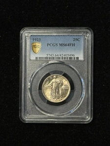 1923�N�X�^���f�B���O���o�e�BPCGS MS64FH�I�󏭂�SLQ�N�H�[�^�[�I�������t���w�b�h