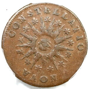 1785 C 5-E R-4+ PCGS XF 45 �m���@ �R���X�e���e�B�I �R���j�A������