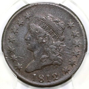 1812 1�Z���g S-289 ���[�W�f�C�g �N���V�b�N�w�b�h ���[�W�Z���g PCGS VF 35