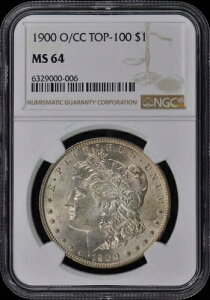 1900�N-O/CC TOP-100 ���[�K���h�� S $1 NGC MS64-