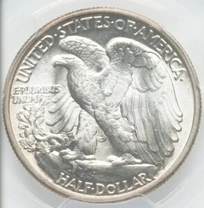 1946�N PCGS MS64 DDR �_�u���_�C ���o�[�X�I�E�H�[�L���O�E���o�e�B�E�n�[�t�_���[ - �V���o�[ 50�Z���g