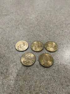 1-coin-2000 D/P SACAGAWEA 1�h�� US ���o�e�B�S�[���h�J���[�R�C��/