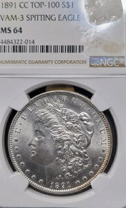 1891-CC �����K����� 1�h���ANGC MS 64 - TOP-100�AVAM-3�A�X�s�b�e�B���O�C�[�O��