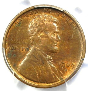 1909-S VDB �����J�[���E�E�B�[�g�E�Z���g 1�Z���g �y�j�[ - PCGS �����ʏڍ� (UNC MS)