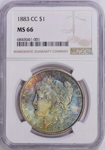 1883 CC ���[�K�� NGC MS66 GEM �J�[�\���V�e�B �V���o�[�_���[ ���C���{�[�g�[�� �����X�^�[
